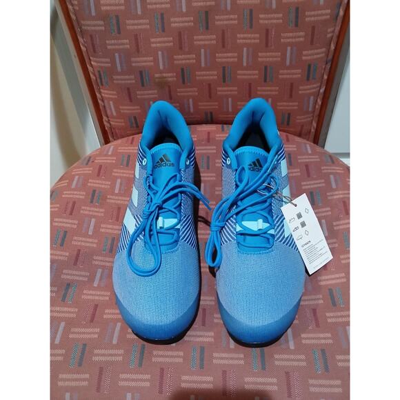 New Men’s 8.5 Adidas The Road Shoes Blue Rush Cycling Road Shoes GY6829 - Picture 2 of 10